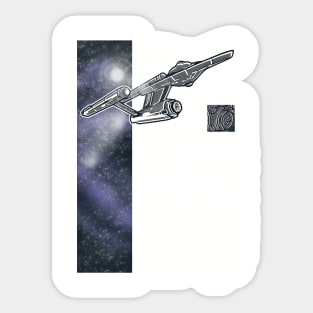 The Enterprise Sticker